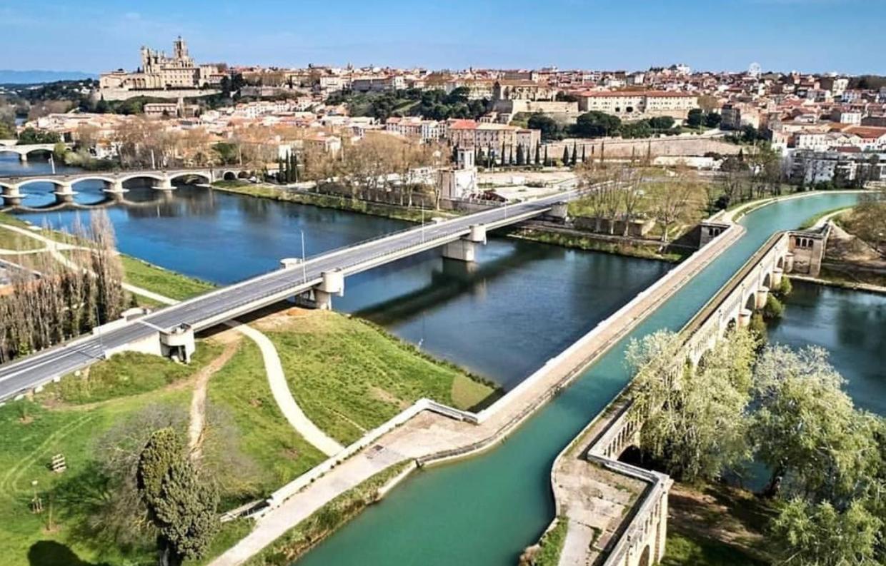 Le Boldieu- Duplex Beziers -Allee Paul Riquet- Wifi- Tv Connecte Bagian luar foto
